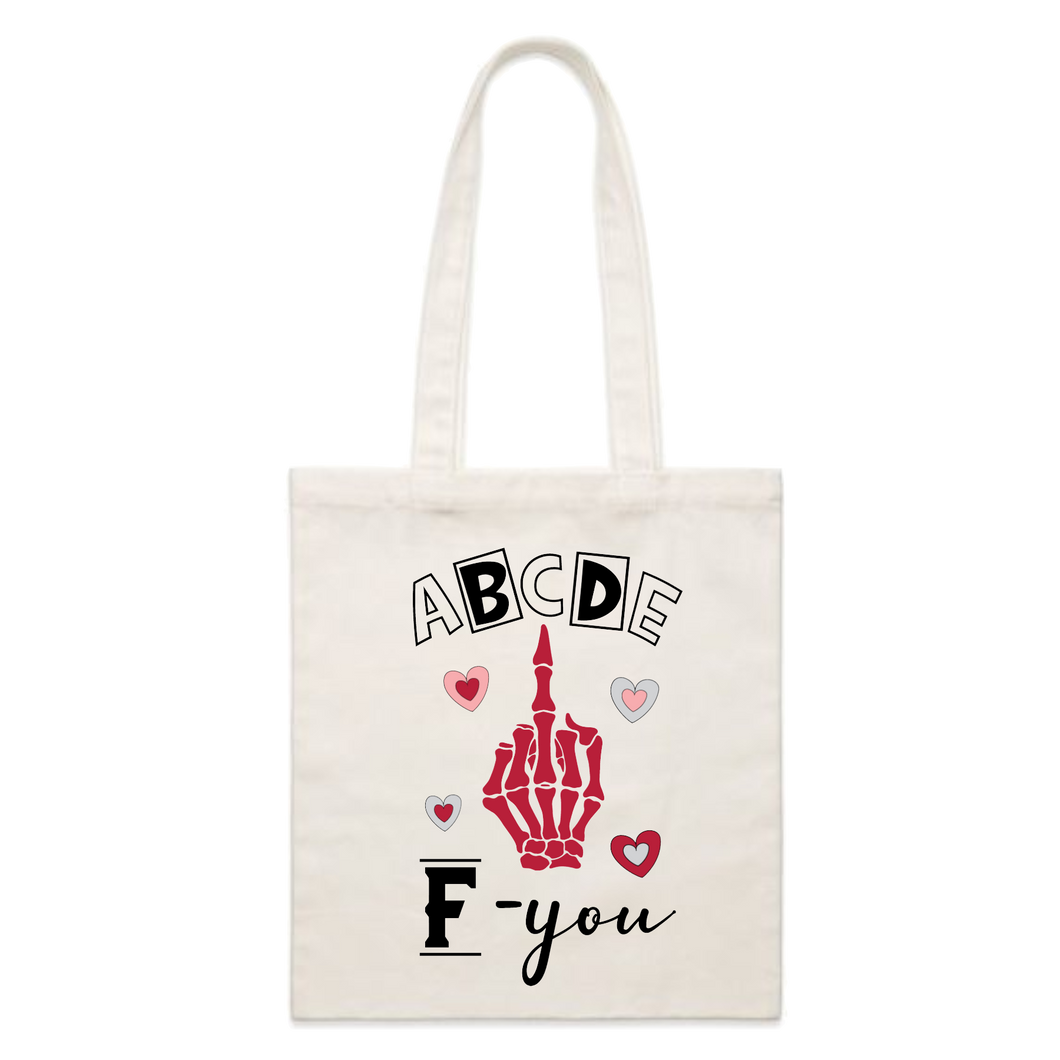 Tote Bag: ABCDE F-You