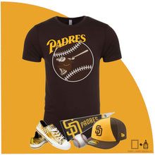 Load image into Gallery viewer, T-Shirt: Padres Baseball Shirt
