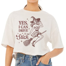 Load image into Gallery viewer, T-Shirt: Witch Drive Stick
