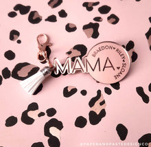 Load image into Gallery viewer, Keychain: Mama Circle Keychain
