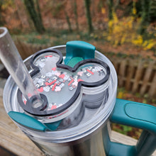 Load image into Gallery viewer, Stanley Tags: Mickey Ears Stanley Shaker Topper - Mickey  - Minnie - Disney
