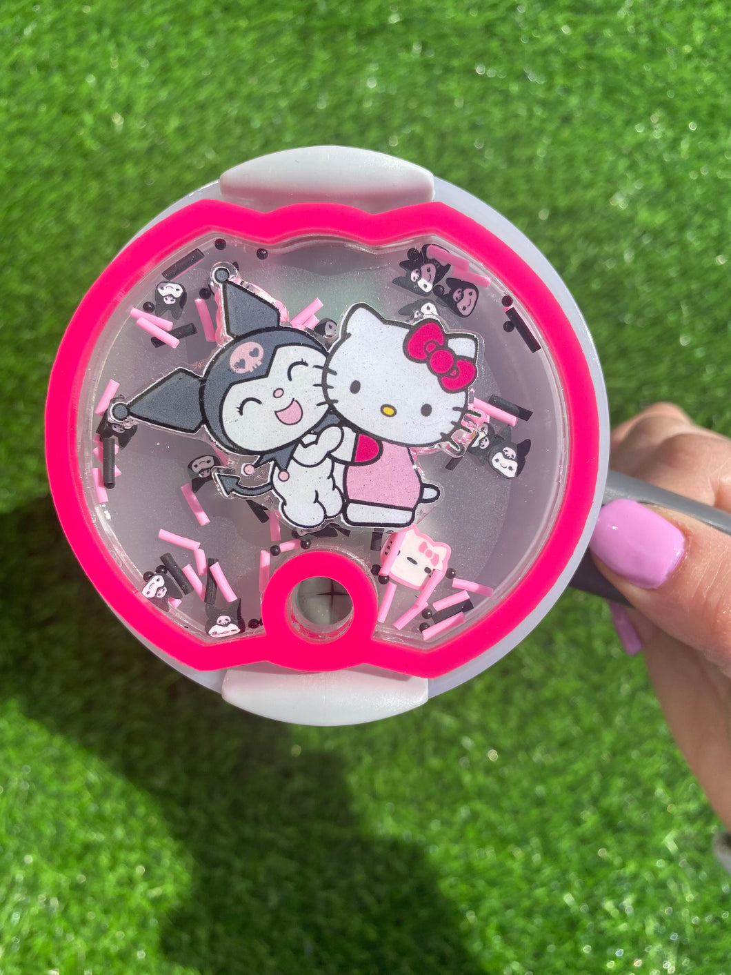 Stanley Tags: Hello Kitty and Kuromi Stanley Shaker Topper