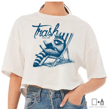Load image into Gallery viewer, T-Shirt: Trash Racoon Reader
