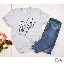 Load image into Gallery viewer, T-Shirt: School Nurse T-shirt
