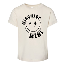 Load image into Gallery viewer, T-Shirt: Mischief Mini Kid T-shirt
