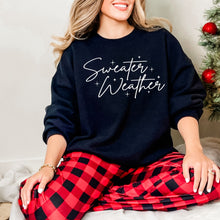 Load image into Gallery viewer, T-Shirt: Sweater Weather Crewneck
