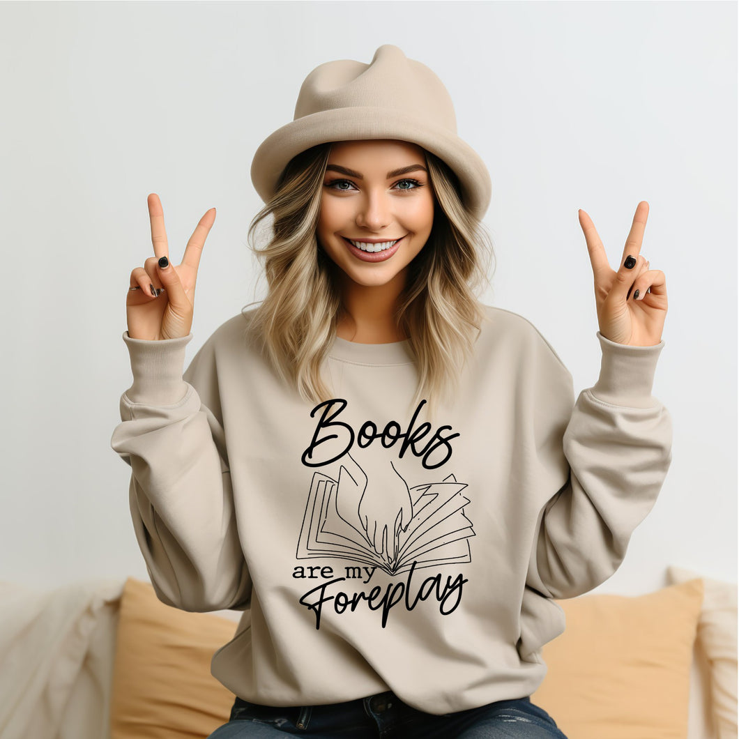 Sweater: Books are my Foreplay