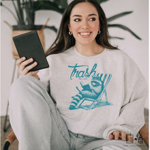 Load image into Gallery viewer, T-Shirt: Trash Racoon Reader
