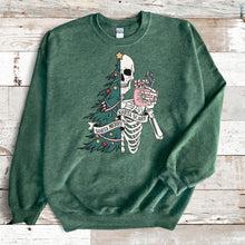 Load image into Gallery viewer, T-Shirt: Sorta Merry, Sorta Scary Crewneck Sweater
