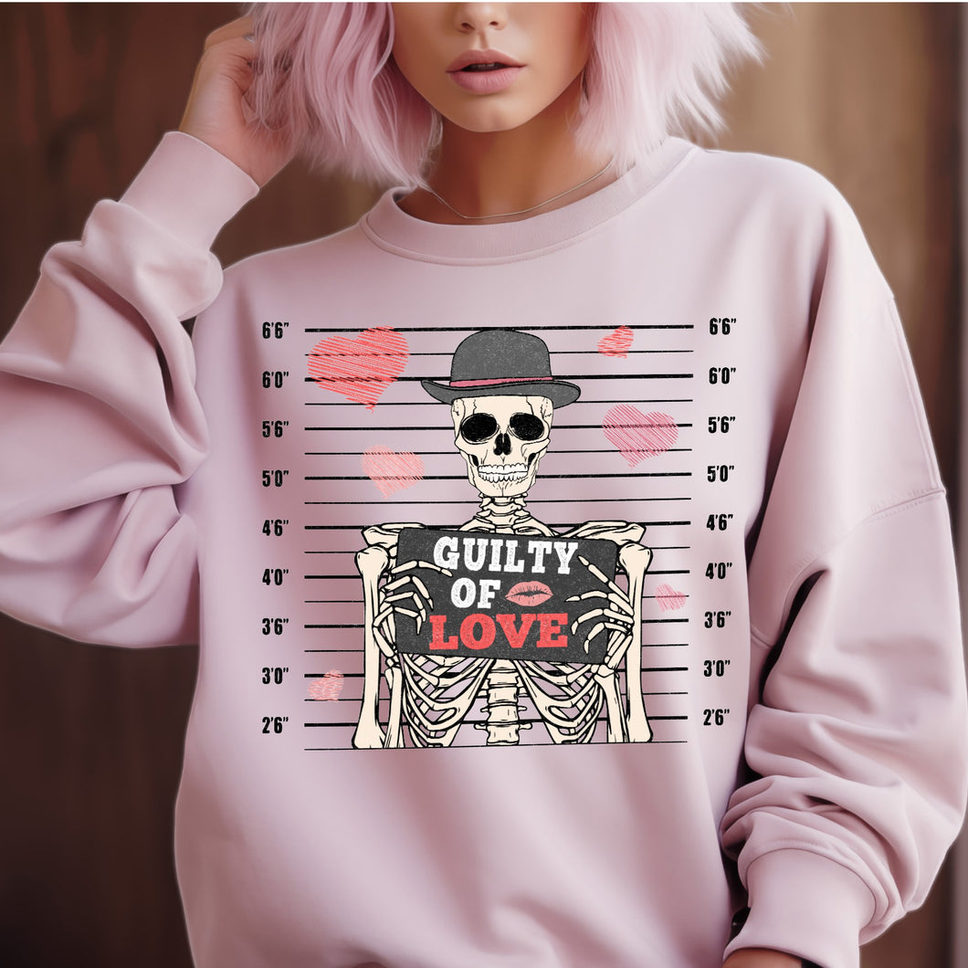 T-Shirt: Guilty of Love Valentine's Day Shirt