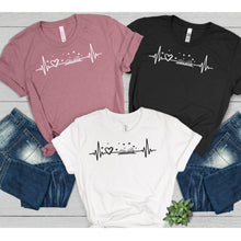 Load image into Gallery viewer, T-Shirt: Heartbeat Book
