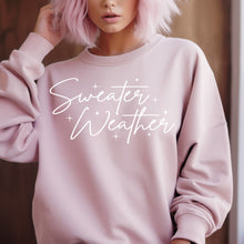 Load image into Gallery viewer, T-Shirt: Sweater Weather Crewneck
