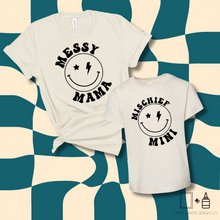 Load image into Gallery viewer, T-Shirt: Mischief Mini Kid T-shirt
