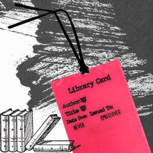 Load image into Gallery viewer, Bookmark: Library Card Smutlover
