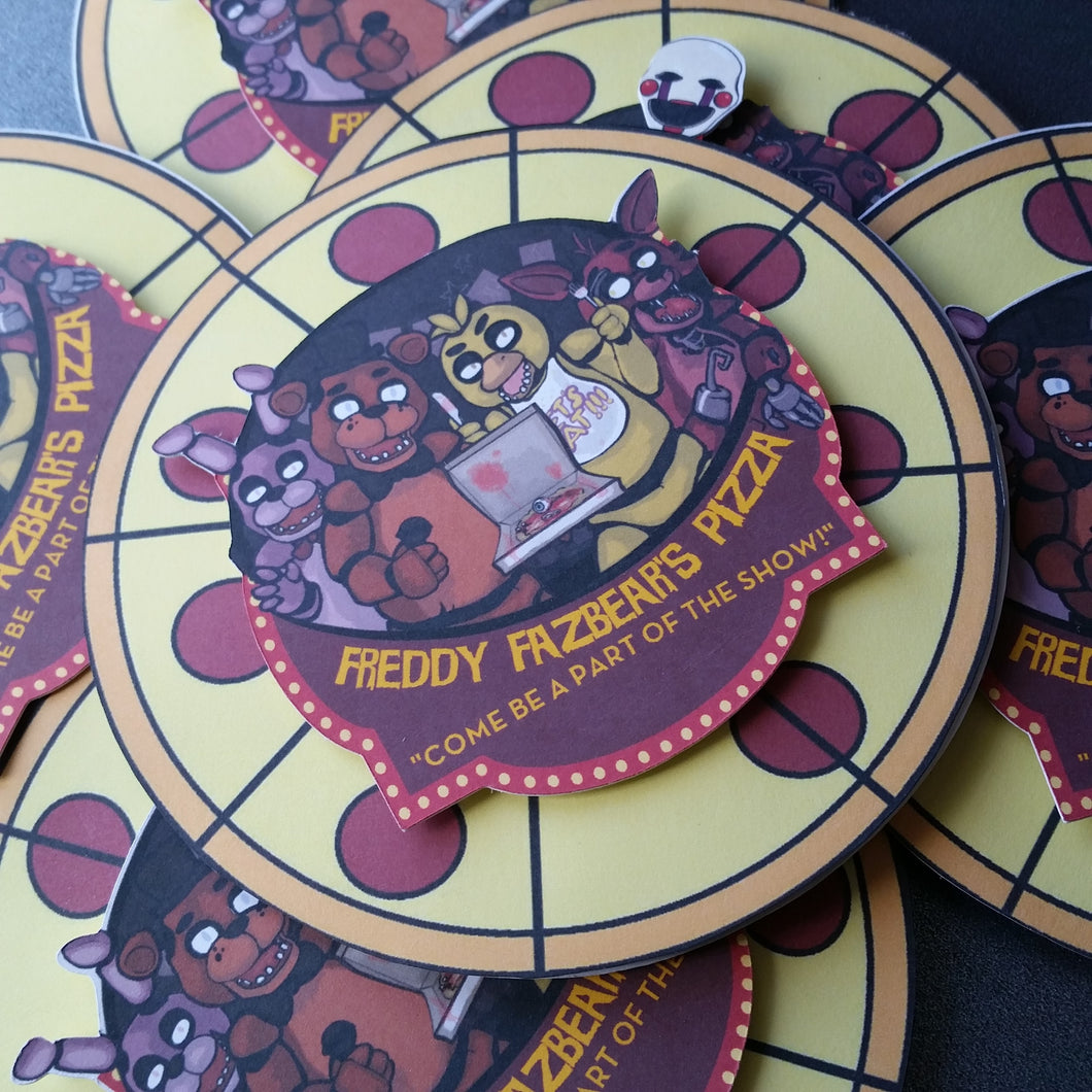 Invitation: Five Nights At Freddy's Themed Party- 10/Pack