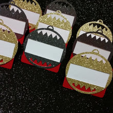 Load image into Gallery viewer, Food Tents: Christmas Theme - 10/pack
