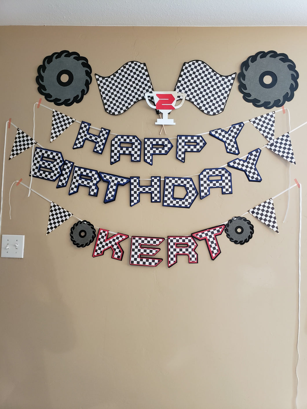 Banner: Race Car Theme