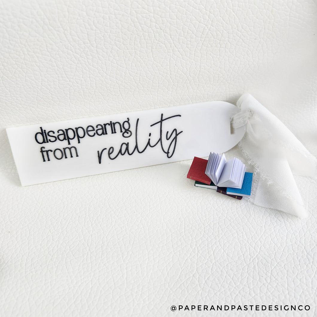 Bookmark: Disappering from Reality Bookmark