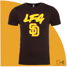 Load image into Gallery viewer, T-Shirt: Padres Baseball Unisex Shirt - San Diego Baseball Shirt - LFGSD
