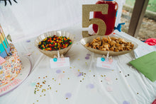 Load image into Gallery viewer, Food Tents: Unicorn Theme - 10/pack
