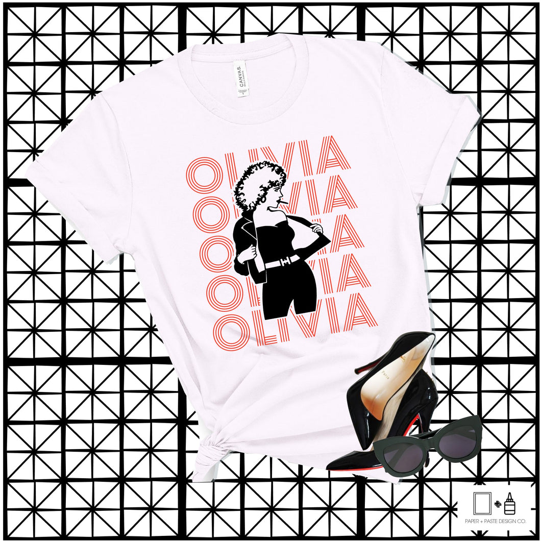 T-Shirt: Olivia Newton John - Grease - Zanadu