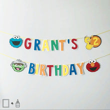 Load image into Gallery viewer, Banner: Sesame Street Theme

