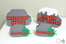 Load image into Gallery viewer, Food Tents: Dinosaur Themed - 10/pack
