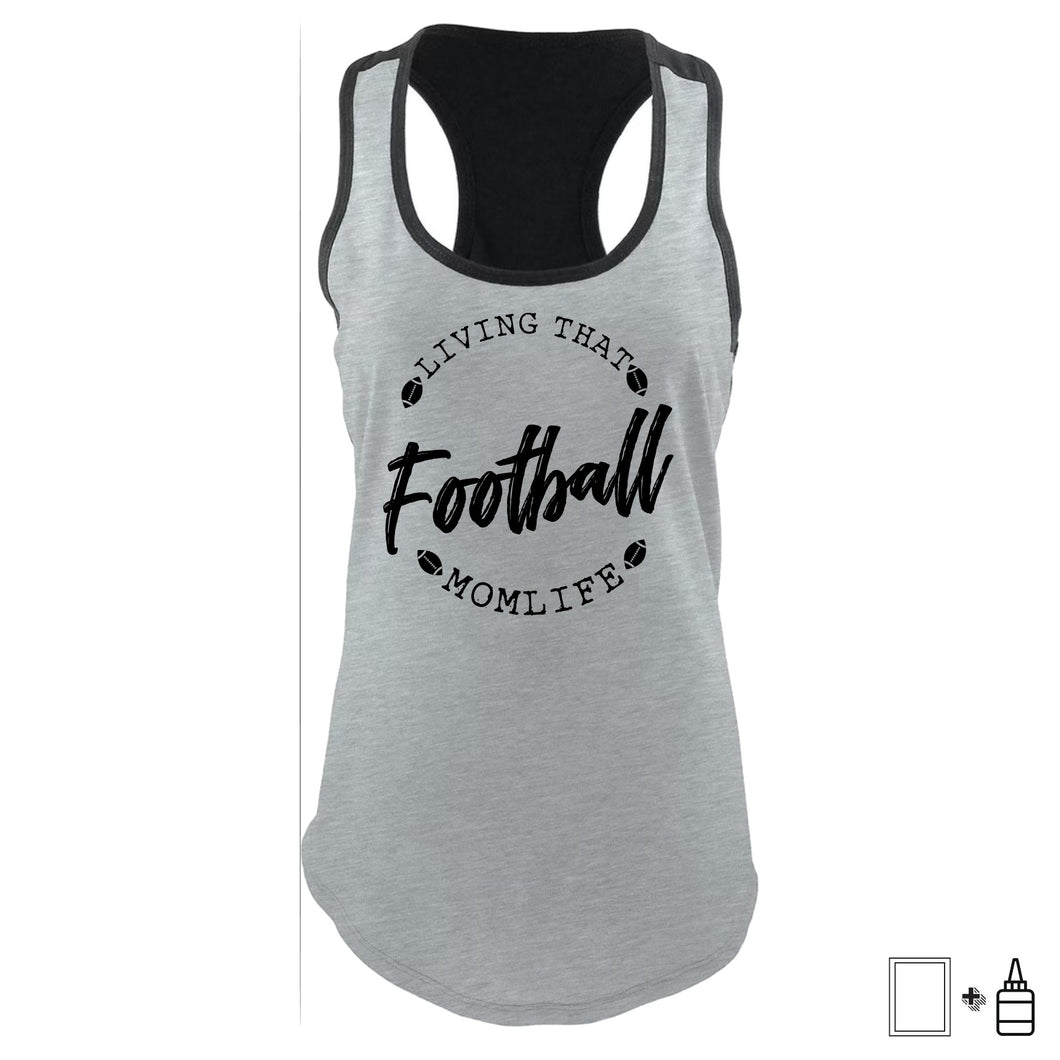 T-Shirt: Living that Football Momlife