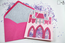 Load image into Gallery viewer, Invitation: Princess Themed Castle Invitation - 10/pack
