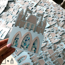 Load image into Gallery viewer, Invitation: Princess Themed Castle Invitation - 10/pack

