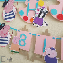 Load image into Gallery viewer, Banner: Peppa Pig Theme
