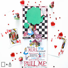 Load image into Gallery viewer, Invitation: Alice In Wonderland Theme - 10/pack
