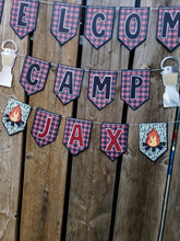 Load image into Gallery viewer, Banner: Camp Themed Party
