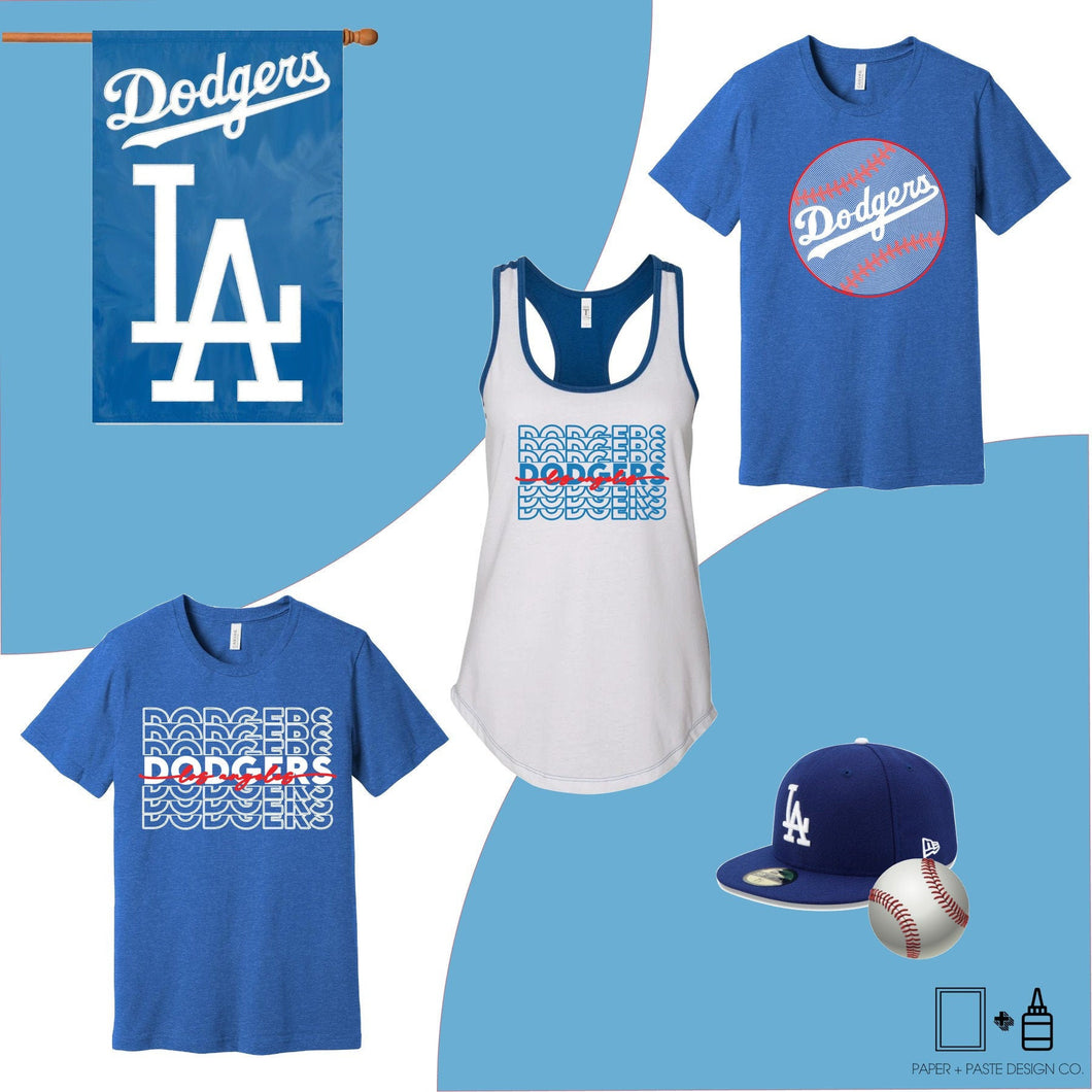 T-Shirt: Dodgers Unisex Shirts - Adult