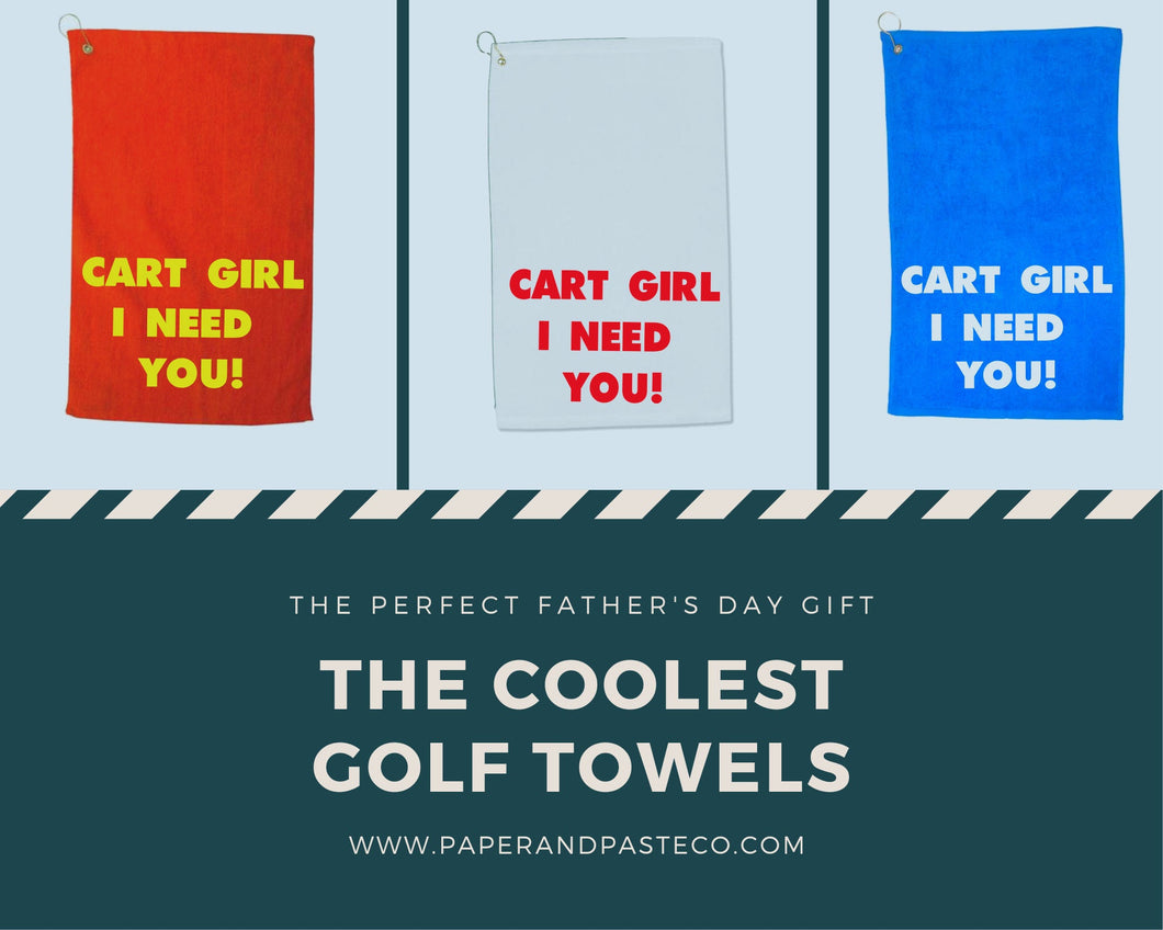 Towels: Personalized Golf Towel