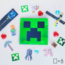 Load image into Gallery viewer, Invitation: Minecraft Themed Party - 10pk
