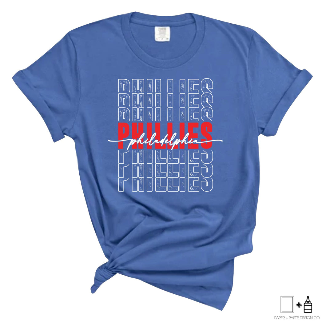 T-Shirt: Phillies Baseball Unisex Shirt - Philadelphia Baseball Shirt
